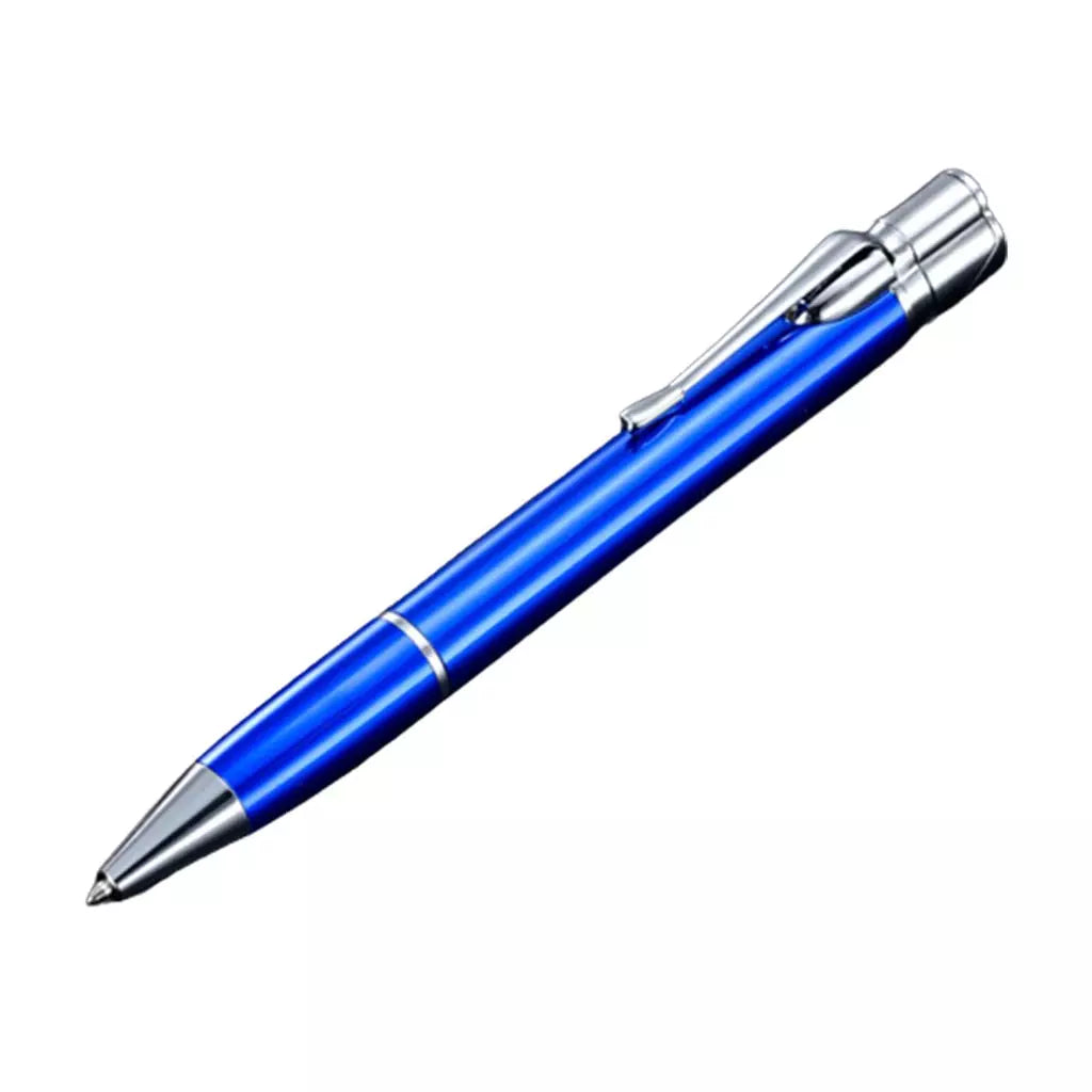 briquet tempête stylo bleu